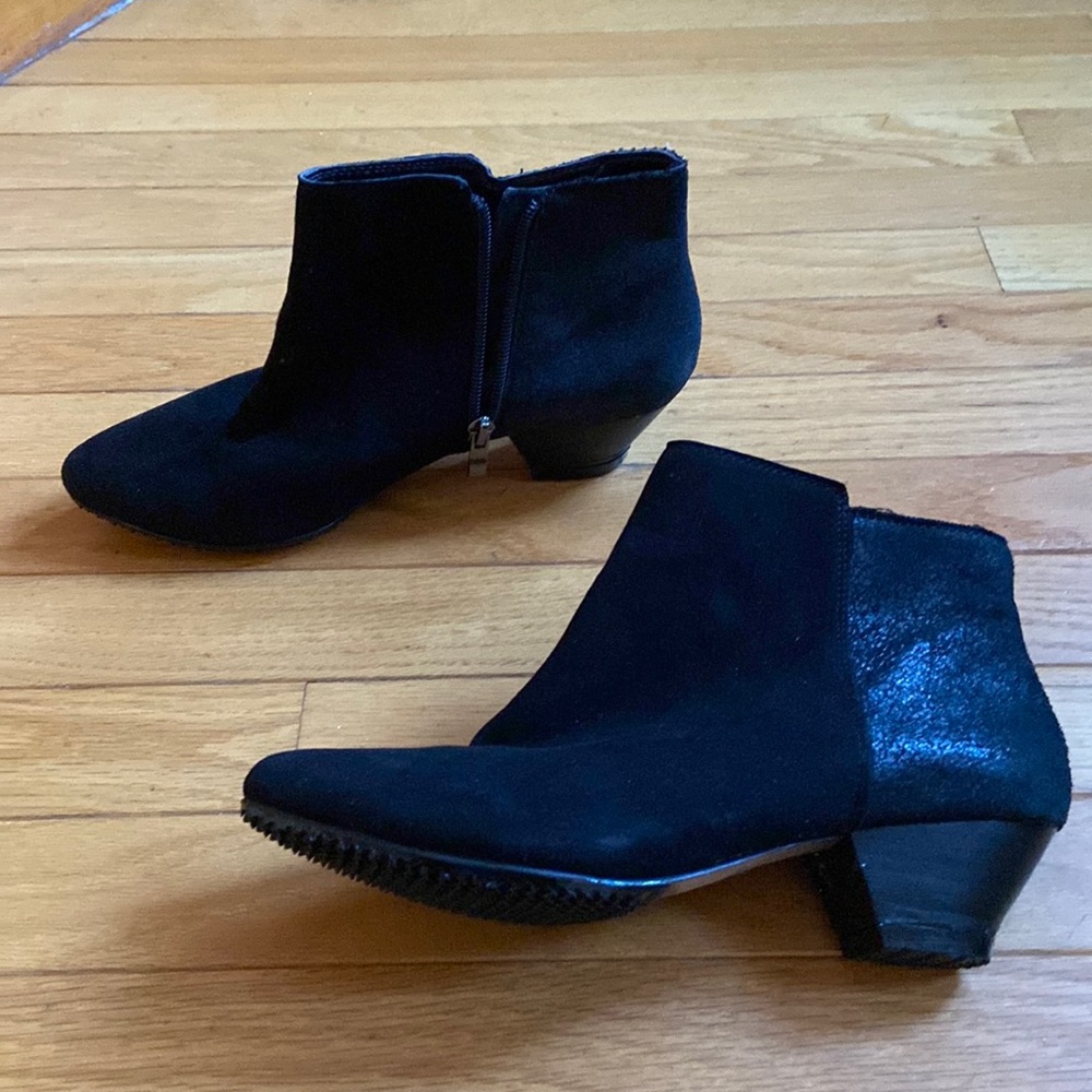Black booties